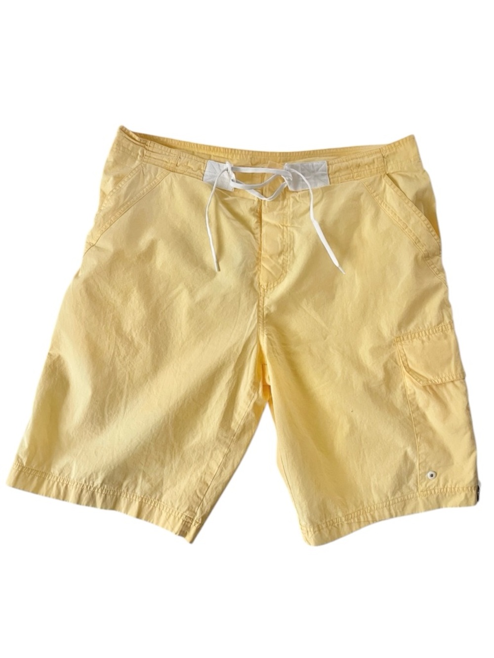 Burberry Swim Trunks Board Shorts Pastel yellow men’s Large Beach Designer
